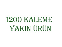 1200 kaleme yakın ürün